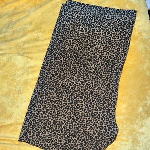 cheetah print old navy biker shorts / size xxl